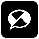 communication, messenger, social media svg vector icon