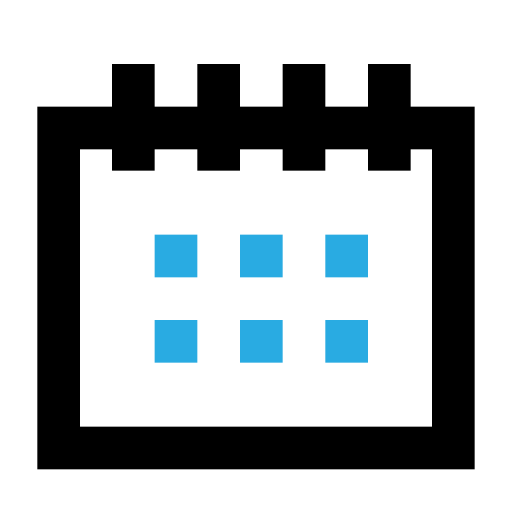 Calendar svg vector icon
