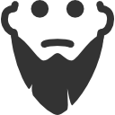 long,beard icon