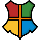 colour, harry, hogwarts, house, potter, shield svg vector icon