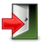 64, application, exit, gnome icon