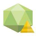 virus,pyramid icon