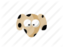 animal, dog, face, pet icon