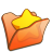 folder,orange,favourite icon