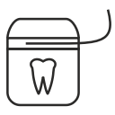 dental, doctor, floss, health, healthcare, medicine, stomatology svg vector icon
