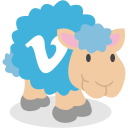 sheep, social network, vimeo svg vector icon