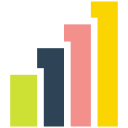 bar, bar chart, chart, diagram svg vector icon