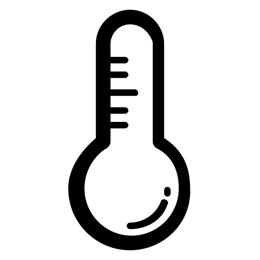 Temperature svg vector icon