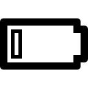 battery, battery dead, battery low, multimedia svg vector icon