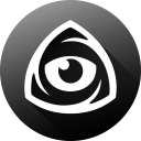 eye, market, finder, finder , finder logo, internet, long shadow svg vector icon