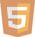five, html, html5, logo svg vector icon