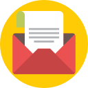 email, envelope, letter, mail, open svg vector icon