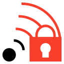 lock, secure, signal, wifi svg vector icon