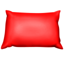 red,pillow icon