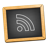 blackboard,feed,black,school,education,learn,teach,teaching,rss,subscribe icon