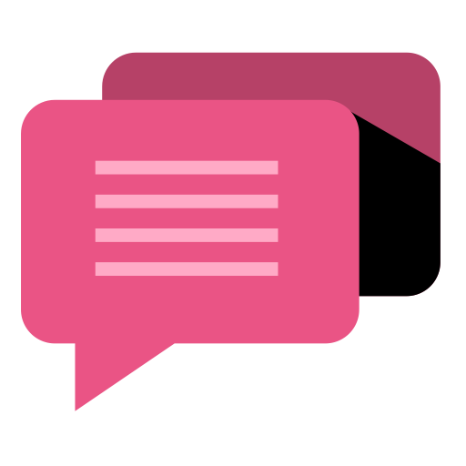 Comment svg vector icon