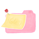 ak, candy, folder, note icon