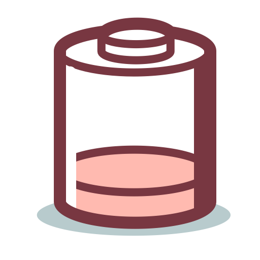 Discharged Battery svg vector icon