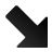 arrow, bottom, right icon