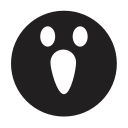emoji, emotion, fearful, smiley svg vector icon