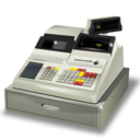 cashbox, check out icon