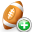 add, football icon
