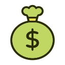 bank, cash, coin, dollar, money, payment svg vector icon