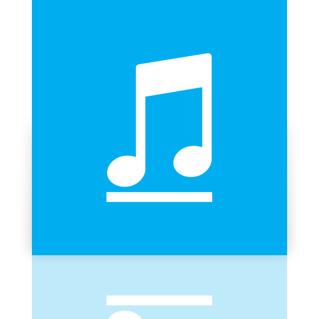 music,library,mirror icon