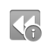 rewind,info icon