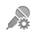 microphone,gear icon