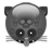 deathkitty,grey icon