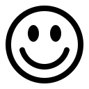 happy svg vector icon