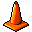 road,cone icon