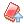 book, open, red icon