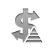 bank,transaction,pyramid icon