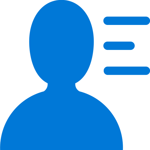 User List svg vector icon