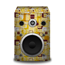 retropeach, speaker icon