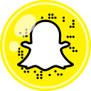 media, snapchat, social svg vector icon