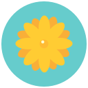 aroma, blossom, daisy, flower, flowers, nature svg vector icon