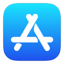 app, app store, apple, apps, game, games, store svg vector icon