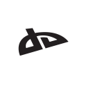 deviantart, social svg vector icon