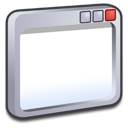 silver, windows icon