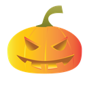 halloween, pumpkins, scary icon