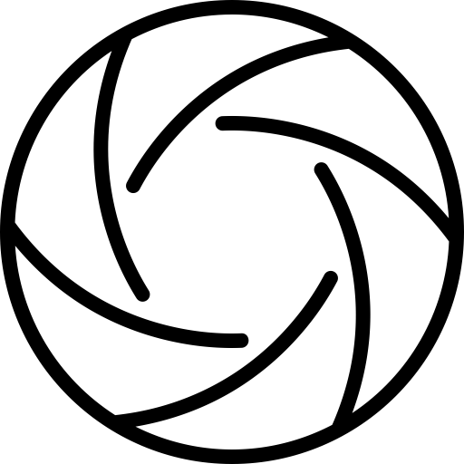 Aperture svg vector icon