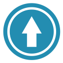 arrow, up svg vector icon