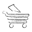 business, cart, ecommerce, online, open cart, webshop svg vector icon