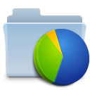 chart,folder,graph icon
