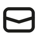 e-mail, email, get, mail, outline, send svg vector icon