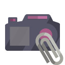 camera,attachment icon