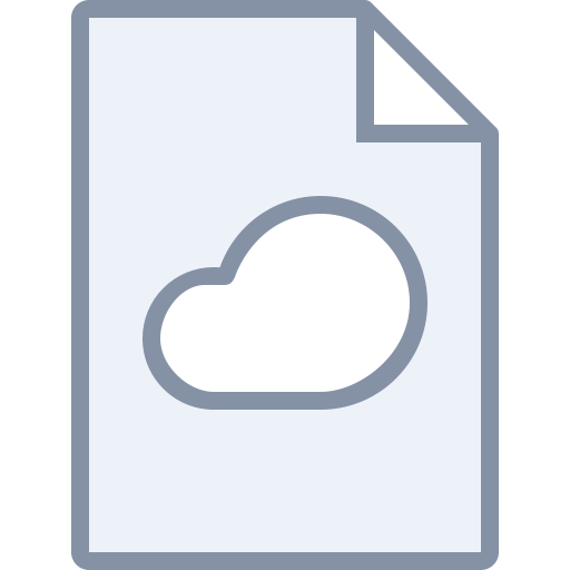 Cloud svg vector icon